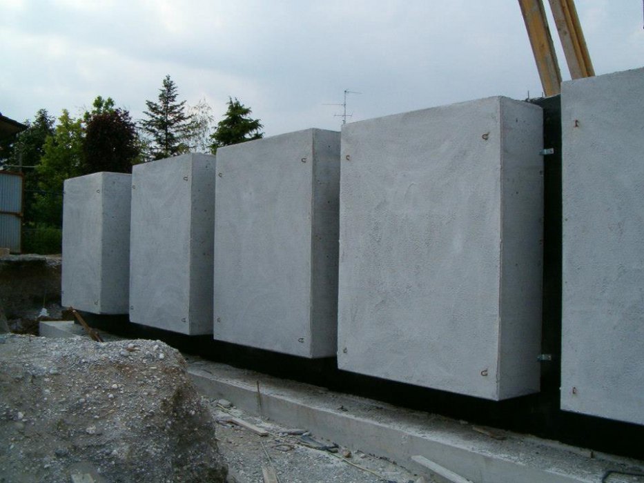 bocche di lupo in cemento armato