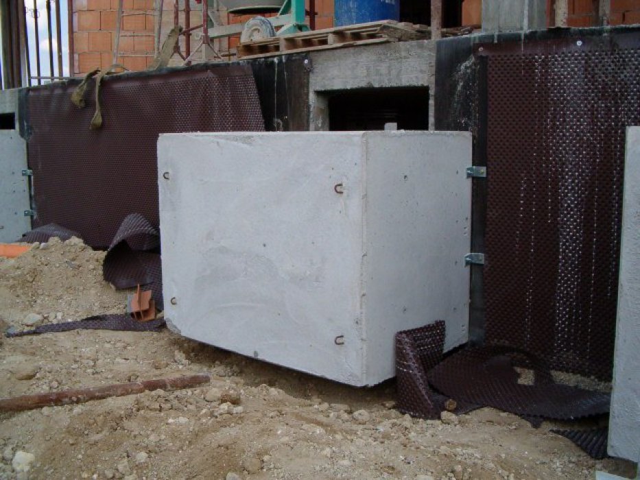 bocche di lupo in cemento armato